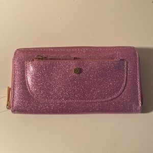 Pink Glitter Wallet
